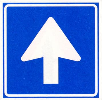 Verkeersbord C3: Eenrichtingsweg