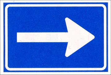 Verkeersbord C4: Eenrichtingsweg